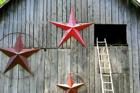 what does the metal stars on houses mean|stars on barns meaning.